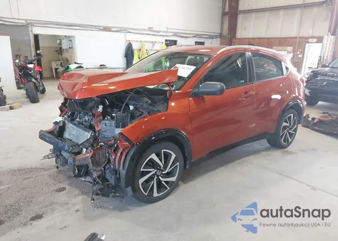 2019 Honda Hr-V Sport z USA, uszkodzony, nr VIN 3CZRU6H11KG713560